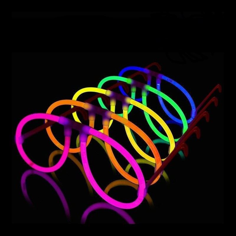 50 Óculos Glow Brilham No Escuro