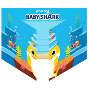 Convites Baby Shark