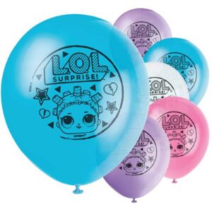 8 Balões Latex Lol