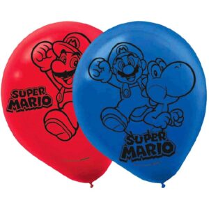 Balões Latex Super Mario