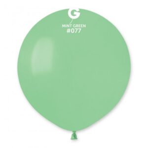 Balões Verdes menta de 48 cm GEMAR