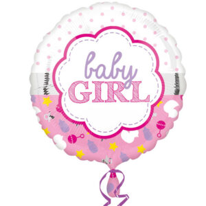 Balão Foil 45Cm Baby Girl
