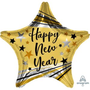 Balão Estrela Ano Novo