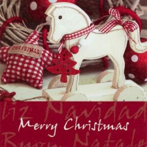 Guardanapos Natal - Cavalo De Baloiço