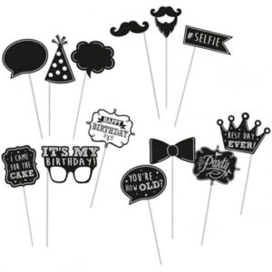Acessórios Para Photobooth Personalizaveis 13 Peças
