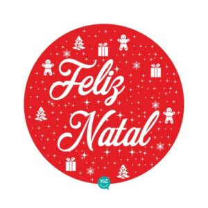 Balão 45Cm Feliz Natal