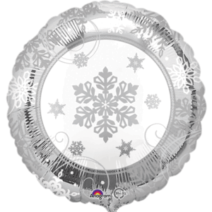 Balão 45Cm Flocos De Neve