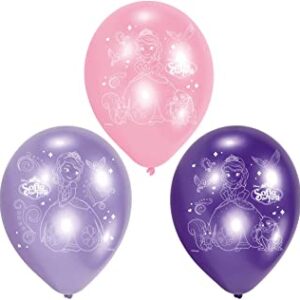 Balões Latex Princesa Sofia 6X