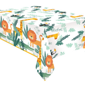 Toalha de mesa de papel Get Wild 120 x 180 cm