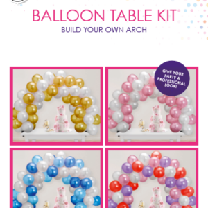 Arco de balões para festa - KIT mesa 1.80M