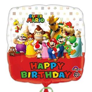 Balão Foil Super Mario