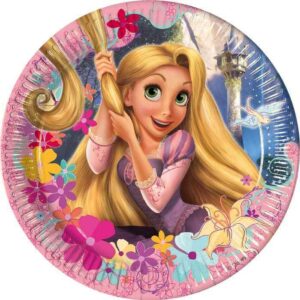 Pratos Princesas - Rapunzel