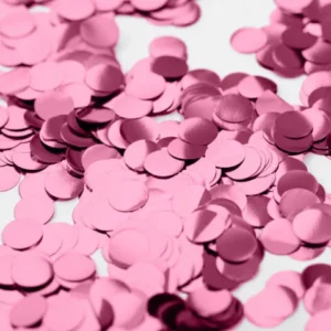 Confettis Metalizados - Rosa Bebé