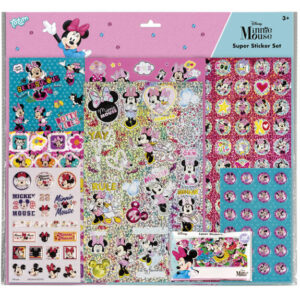 Conjunto de 400 autocolantess Minnie