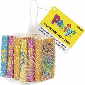 Recheio Para Pinhatas & Brindes Para Festas - 4 Jogos De Cartas Mini