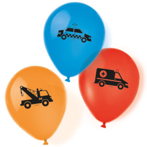 Balões Latex Policia E Veículos De Emergência