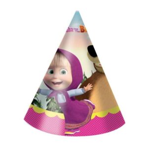 Chapéus De Festa Masha E O Urso