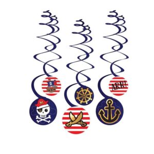 6 Pendentes Piratas