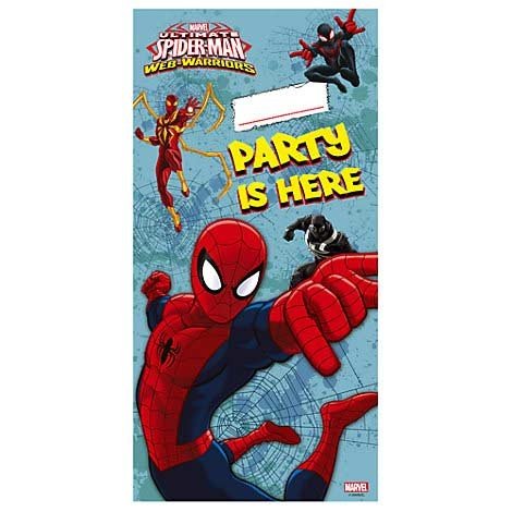 Decoração Homem Aranha - Poster De Porta