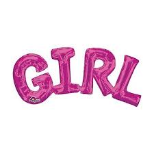 Balão Girl Foil 55Cm
