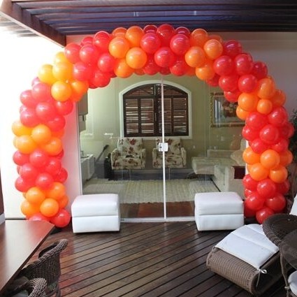 Arco Desmontável Para Balões 6,5M (Sem Bases)