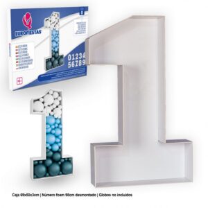 Estrutura De Espuma Para Balões Gigantes Número 1