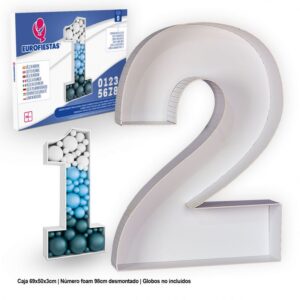 Estrutura De Espuma Para Balões Gigantes Número 2