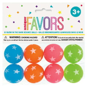 8 Bolas Saltitonas Brilham No Escuro