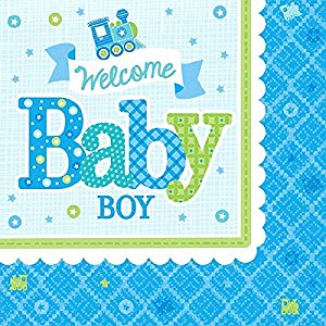 Guardanapos Baby Boy 24.7Cm 16 Unidades