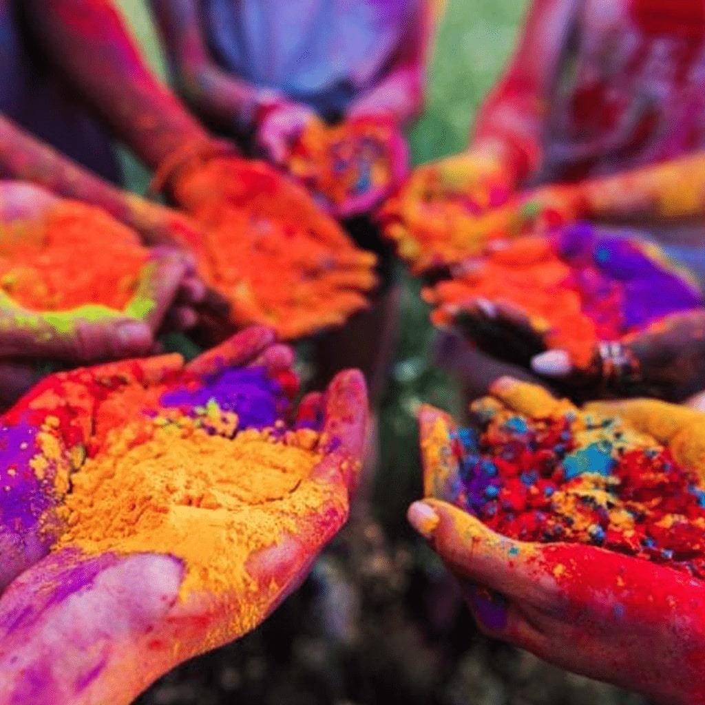 10 x 100 gr Pó Holi sortido - Image 2