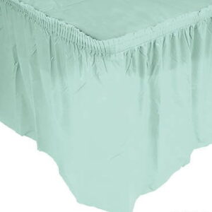 Saia Para Mesa 426Cm - Verde Água/Menta