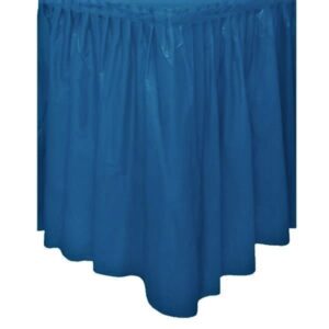 Saia Para Mesa 426Cm - Azul Navy Blue
