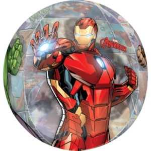 BALÃO FOIL ORBZ MARVEL AVENGERS POWER UNITE G40 EMBALADO