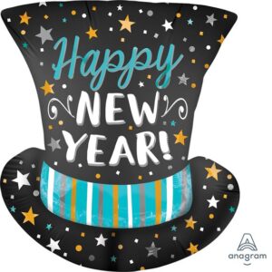 Balão Supershape 60Cm Ano Novo