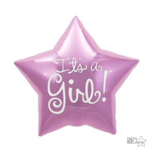 Balão Foil It´S A Girl Estrela
