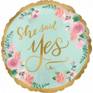 Balao Foil She Said Yes