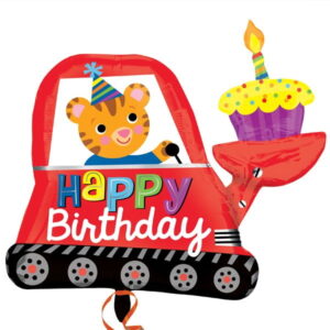 Balão Ursinho Happy Birthday