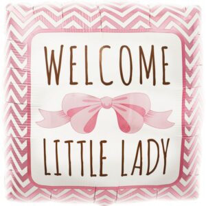 Balão Welcome Little Lady