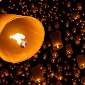 Balão De São João 90Cm - Cores sortidas