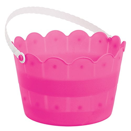 Caça Os Ovos - Balde Temático Rosa