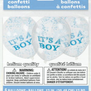 Balões Com Confettis It'S A Boy