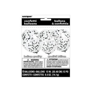 Balões Com Confettis - Prata