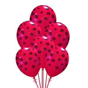6 Balões Ladybg