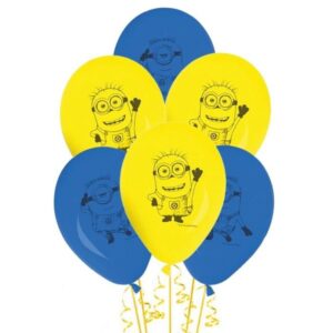 Balões Latex Minions 8X