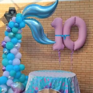 2 Curva para Balões Cauda de Sereia 91cm