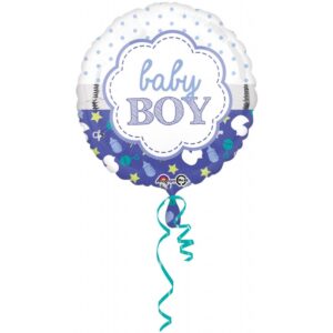 Balão Foil 45Cm Baby Boy
