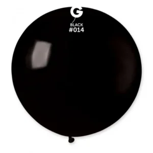 1 Balão Preto 100 cm GEMAR