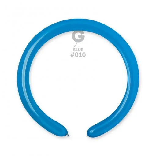 100 Balões Azuis de modelar de 260 Q GEMAR