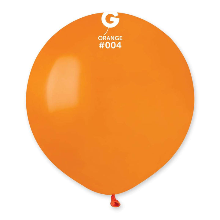 25 Balões Laranja Standard de 48 cm GEMAR
