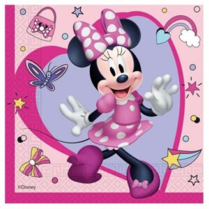 Guardanapos Minnie Rosa